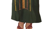 Dark Olive Green Traditional Dress (Galabeya)